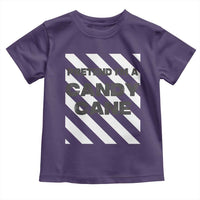 Funny Christmas Costume Toddler T Shirt Pretend I'm A Candy Cane