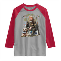 Funny Black Cat Raglan Shirt Bruh Retro Cat Meme Graphic