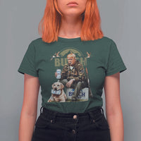 Funny Black Cat T Shirt For Women Bruh Retro Cat Meme Graphic - Wonder Print Shop