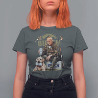 Funny Black Cat T Shirt For Women Bruh Retro Cat Meme Graphic - Wonder Print Shop