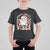 Retro Santa Christmas T Shirt For Kid Groovy Cute Santa Claus Christmas Vibes Xmas - Wonder Print Shop