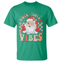 Retro Santa Christmas T Shirt Groovy Cute Santa Claus Christmas Vibes Xmas - Wonder Print Shop