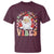Retro Santa Christmas T Shirt Groovy Cute Santa Claus Christmas Vibes Xmas - Wonder Print Shop