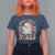 Retro Santa Christmas T Shirt For Women Groovy Cute Santa Claus Christmas Vibes Xmas - Wonder Print Shop