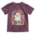 Retro Santa Christmas Toddler T Shirt Groovy Cute Santa Claus Christmas Vibes Xmas