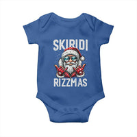 Christmas Bruh Baby Onesie Green Xmas Santa Hat Festive Vibe