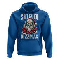 Christmas Bruh Hoodie Green Xmas Santa Hat Festive Vibe