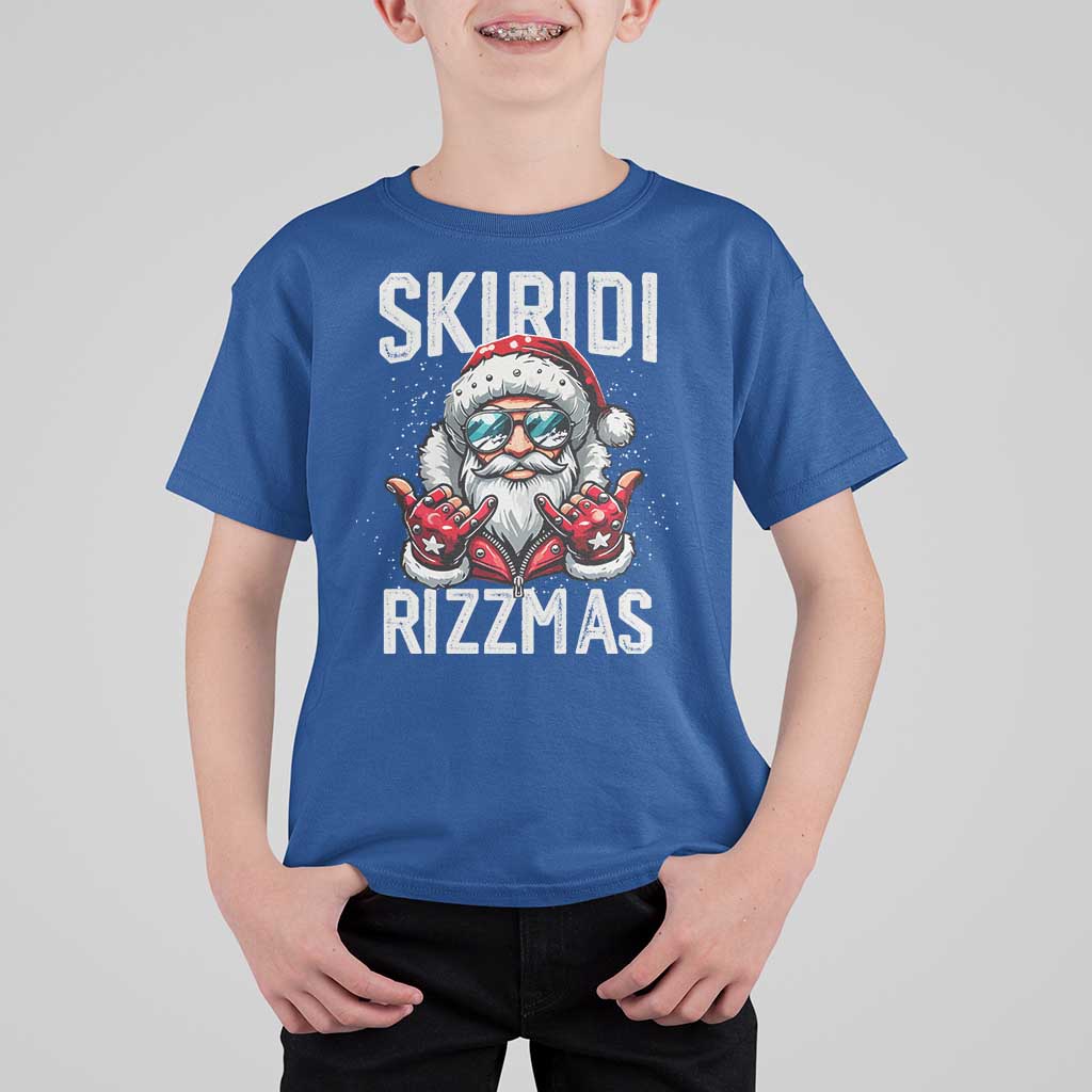 Christmas Bruh T Shirt For Kid Green Xmas Santa Hat Festive Vibe - Wonder Print Shop