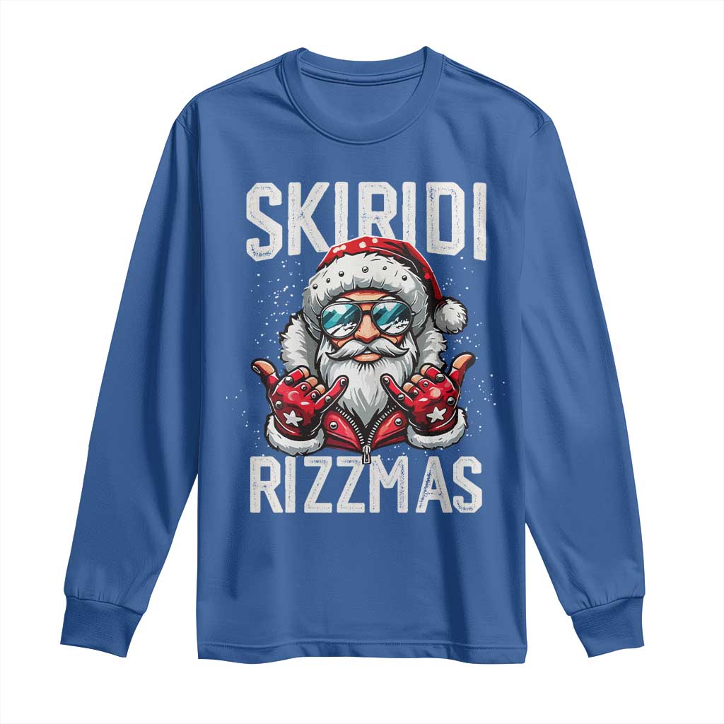 Christmas Bruh Long Sleeve Shirt Green Xmas Santa Hat Festive Vibe