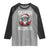Christmas Bruh Raglan Shirt Green Xmas Santa Hat Festive Vibe
