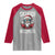 Christmas Bruh Raglan Shirt Green Xmas Santa Hat Festive Vibe