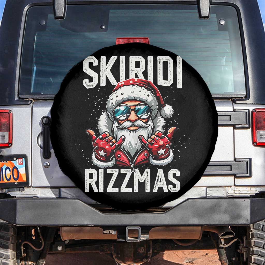 Christmas Bruh Spare Tire Cover Green Xmas Santa Hat Festive Vibe