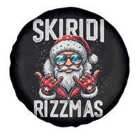 Christmas Bruh Spare Tire Cover Green Xmas Santa Hat Festive Vibe