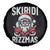 Christmas Bruh Spare Tire Cover Green Xmas Santa Hat Festive Vibe