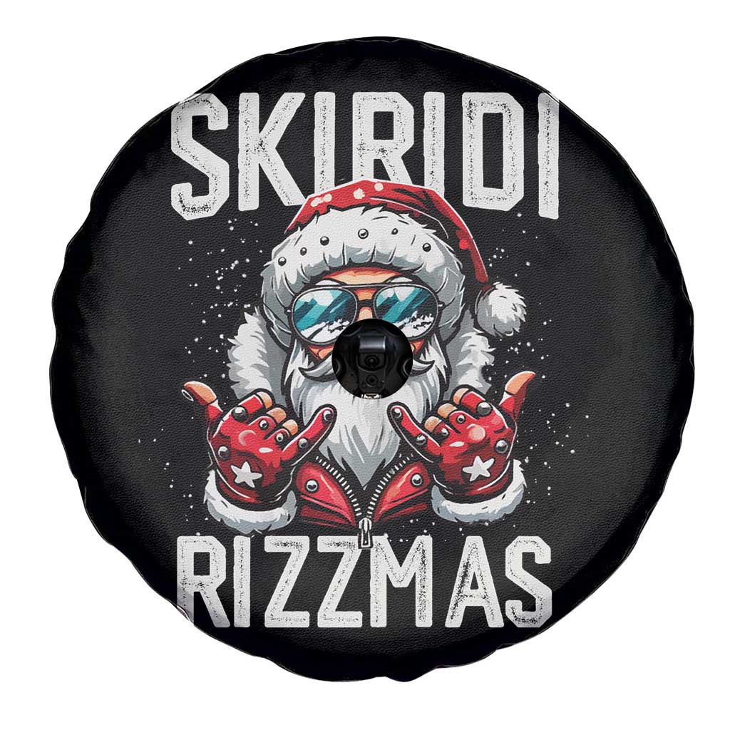 Christmas Bruh Spare Tire Cover Green Xmas Santa Hat Festive Vibe