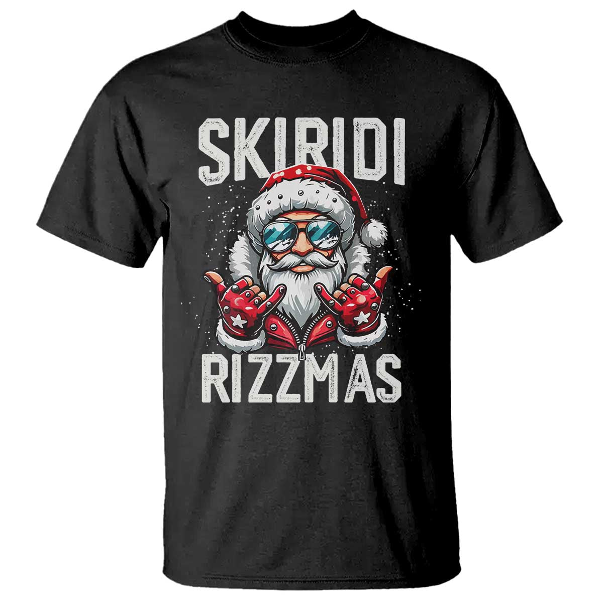 Christmas Bruh T Shirt Green Xmas Santa Hat Festive Vibe - Wonder Print Shop