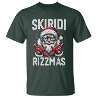 Christmas Bruh T Shirt Green Xmas Santa Hat Festive Vibe - Wonder Print Shop