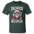 Christmas Bruh T Shirt Green Xmas Santa Hat Festive Vibe - Wonder Print Shop