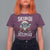 Christmas Bruh T Shirt For Women Green Xmas Santa Hat Festive Vibe - Wonder Print Shop