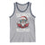 Christmas Bruh Tank Top Green Xmas Santa Hat Festive Vibe