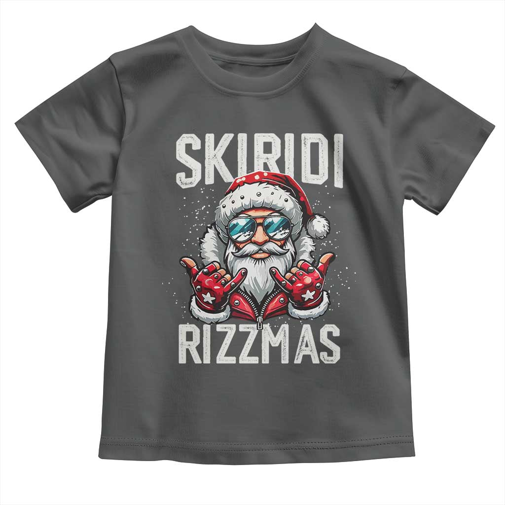 Christmas Bruh Toddler T Shirt Green Xmas Santa Hat Festive Vibe