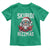 Christmas Bruh Toddler T Shirt Green Xmas Santa Hat Festive Vibe