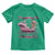 Groovy Pink Christmas Gingerbrad Toddler T Shirt Sleigh Girl Sleigh Festive Xmas Holiday Girls