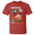Funny Naughty Santa T Shirt Chestnuts Roasting On An Open Fire Dirty Food Pun Xmas Joke - Wonder Print Shop