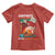 Funny Naughty Santa Toddler T Shirt Chestnuts Roasting On An Open Fire Dirty Food Pun Xmas Joke