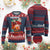 Funny Naughty Santa Ugly Christmas Sweater Chestnuts Roasting On An Open Fire Dirty Food Pun Xmas Joke - Wonder Print Shop