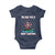 Santa Christmas Boat Fishing Baby Onesie We Fish You A Merry Xmas Fisherman