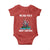 Santa Christmas Boat Fishing Baby Onesie We Fish You A Merry Xmas Fisherman