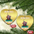 Santa Xmas Boat Fishing Christmas Ornament We Fish You A Merry Xmas Fisherman - Wonder Print Shop