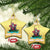 Santa Xmas Boat Fishing Christmas Ornament We Fish You A Merry Xmas Fisherman - Wonder Print Shop