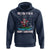 Santa Christmas Boat Fishing Hoodie We Fish You A Merry Xmas Fisherman