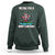 Santa Christmas Boat Fishing Sweatshirt We Fish You A Merry Xmas Fisherman - Wonder Print Shop