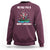 Santa Christmas Boat Fishing Sweatshirt We Fish You A Merry Xmas Fisherman - Wonder Print Shop