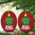 Xmas Gamer Christmas Ornament Merry Critmas D20 RPG Gaming Xmas Tree - Wonder Print Shop