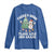 Christmas Teacher Long Sleeve Shirt There’s Snow Place Like 2nd Grade Merry Xmas Retro Groovy