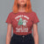 Christmas Teacher T Shirt For Women Theres Snow Place Like 2nd Grade Merry Xmas Retro Groovy - Wonder Print Shop