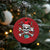 Xmas Pirate Skull Christmas Ornament Yo Ho Ho Boat Cruise Xmas Crossbones - Wonder Print Shop