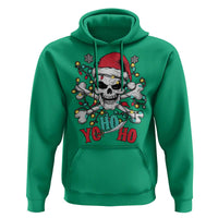 Christmas Pirate Skull Hoodie Yo Ho Ho Boat Cruise Xmas Crossbones
