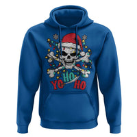 Christmas Pirate Skull Hoodie Yo Ho Ho Boat Cruise Xmas Crossbones