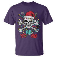 Christmas Pirate Skull T Shirt Yo Ho Ho Boat Cruise Xmas Crossbones - Wonder Print Shop