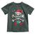 Christmas Pirate Skull Toddler T Shirt Yo Ho Ho Boat Cruise Xmas Crossbones