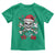 Christmas Pirate Skull Toddler T Shirt Yo Ho Ho Boat Cruise Xmas Crossbones