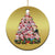 Cute Pink Pigs Xmas Tree Christmas Ornament Funny Farmer Xmas Lights Festive Vibe - Wonder Print Shop