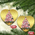 Cute Pink Pigs Xmas Tree Christmas Ornament Funny Farmer Xmas Lights Festive Vibe - Wonder Print Shop
