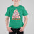 Cute Pink Pigs Christmas Tree T Shirt For Kid Funny Farmer Xmas Lights Festive Vibe - Wonder Print Shop