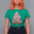 Cute Pink Pigs Christmas Tree T Shirt For Women Funny Farmer Xmas Lights Festive Vibe - Wonder Print Shop